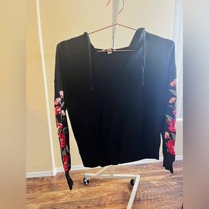 American Eagle v neck hoodie